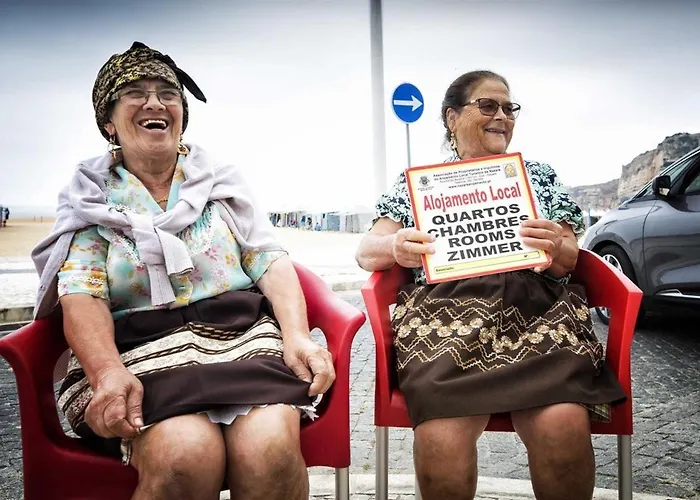 Ocean Lookout With Private Parking In The Heart Of Apartment Nazare